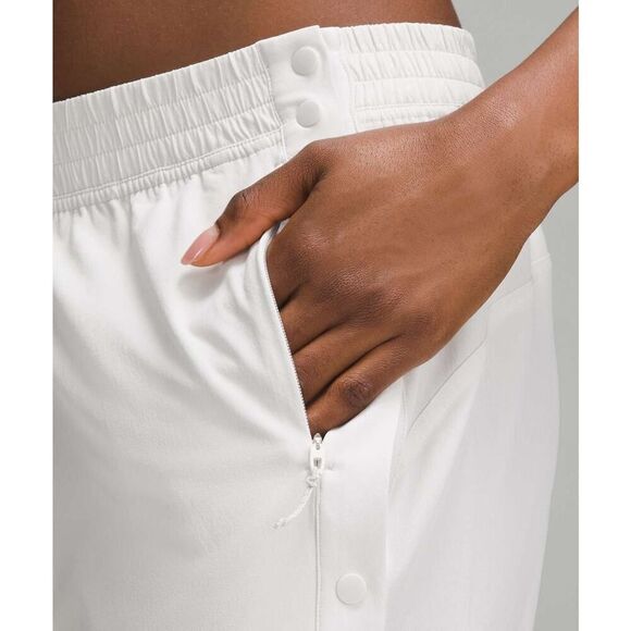 Lululemon Tear-Away Mid-Rise Track Pant Light Vapor - Size: 10 - Picture 9 of 11